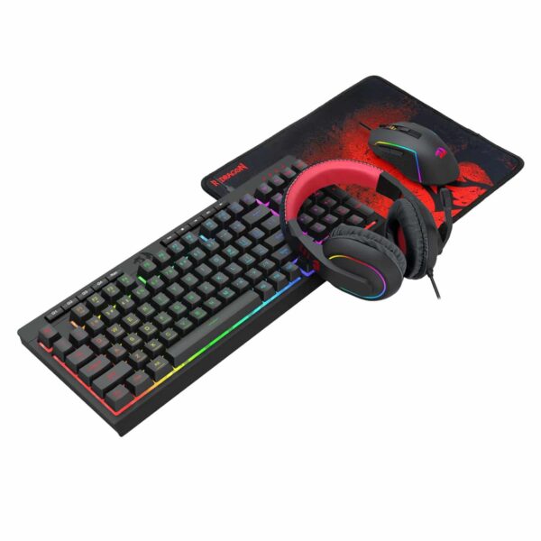 Redragon 4-In-1 Keyboard | Mouse | Mousepad | Rgb Headset Gaming Combo 3 Rd S148 Redragon 4In1 Gaming Combo Wr 03.Jpg