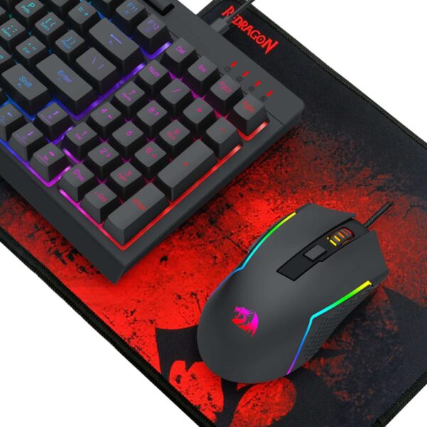 Redragon 4-In-1 Keyboard | Mouse | Mousepad | Headset Gaming Combo 5 Rd S149 Redragon 4 In 1 Keyboard Mouse Mousepad Headset Gaming Combo Wr 05A.jpg