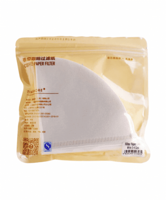 TimeMore Crystal Eye Dripper Paper Filters 3-4 Cup 100x