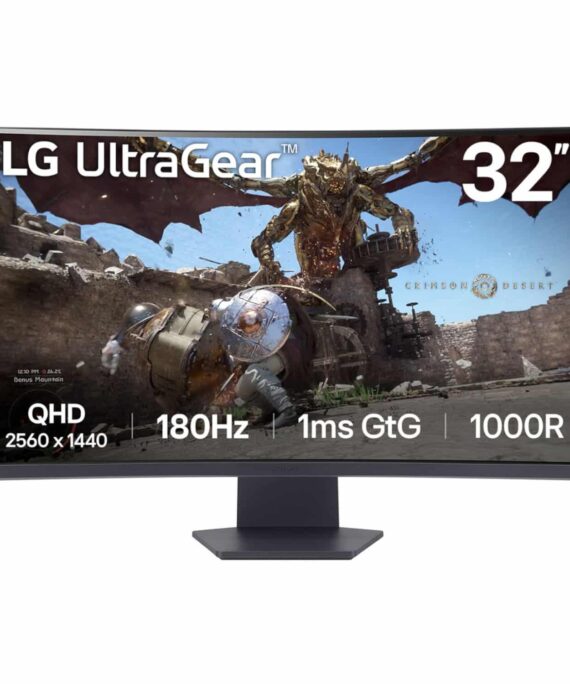32GS60QC B.AFBQ LG 32 Ultragear QHD Curved Gaming Monitor FreeSync 180Hz 1ms wr 01a.jpg