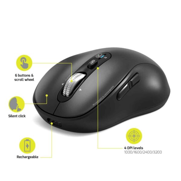 Port Connect Bluetooth® Rechargeable Expert Mouse 6 900720 Port Mouse Rechargeable Bt Pro Wr 04.Jpg