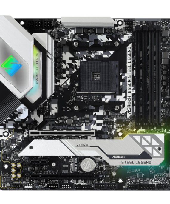 B550M STEELLEGEND ASROCK B550M STEEL LEGEND AM4 M ATX 2X D wr 02.jpg