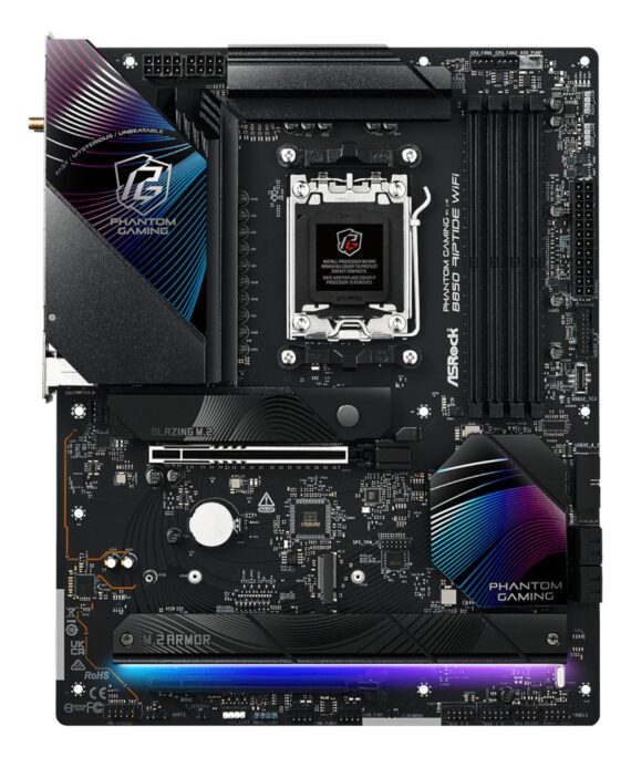 B850 RIPTIDEWIFI ASROCK B850 RIPTIDE WIFI AM5 ATX 4X DDR5 wr 02.jpg