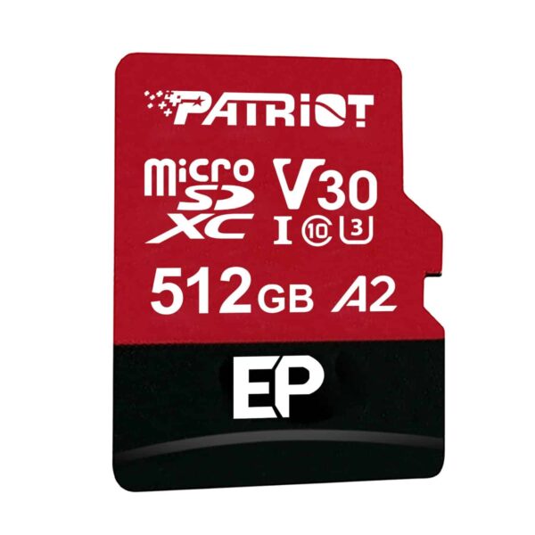 Pef512Gep32Mcx Patriot Ep V30 A2 512Gb Micro Sdhc Without Adapter Wr 02.Jpg