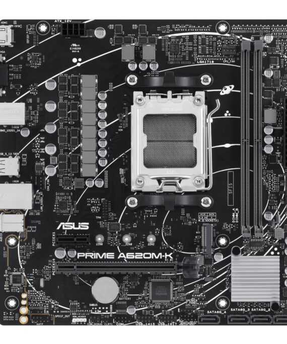 ASUS Prime A620M-K AM5 DDR5 M-ATX Motherboard