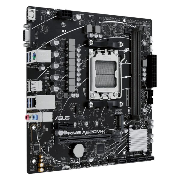 Asus Prime A620M-K Am5 Ddr5 M-Atx Motherboard