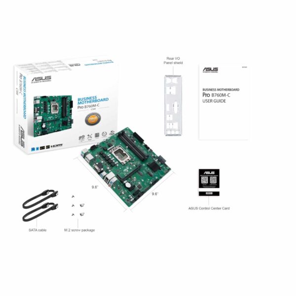 Prob760M C Csm Asus Pro B760M C Csm Lga 1700 M Atx Motherboard Wr 05.Jpg
