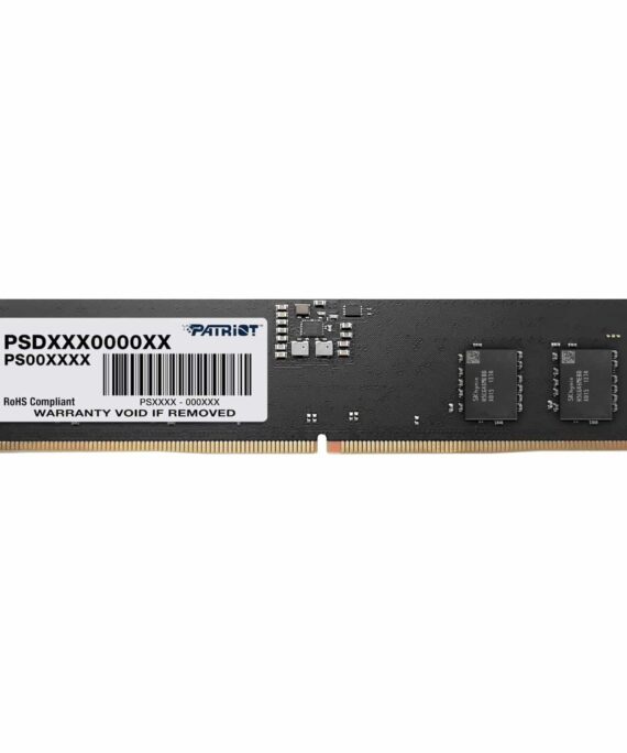 PSD516G480081 Patriot Signature Line 16GB 4800MHz DDR5 UDIMM Desktop Memory wr 01.jpg