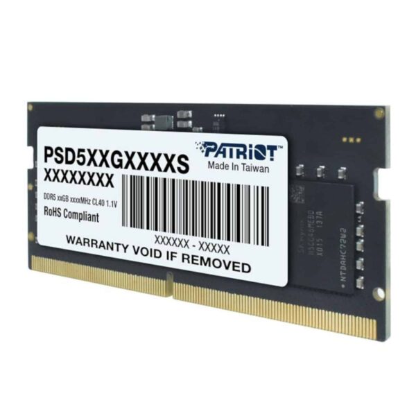 Psd516G560081S Patriot Signature Line 16Gb 5600Mhz Ddr5 Sodimm Notebook Memory Wr 02.Jpg