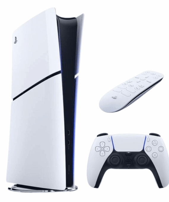 Playstation PS5 Slim Digital 1TB includes 1 Dualsense Controller White Plus Media Remote