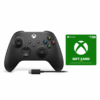 XBOX Series Wireless Controller Carbon Black Plus USB-C Cable Plus R150 Xbox Voucher