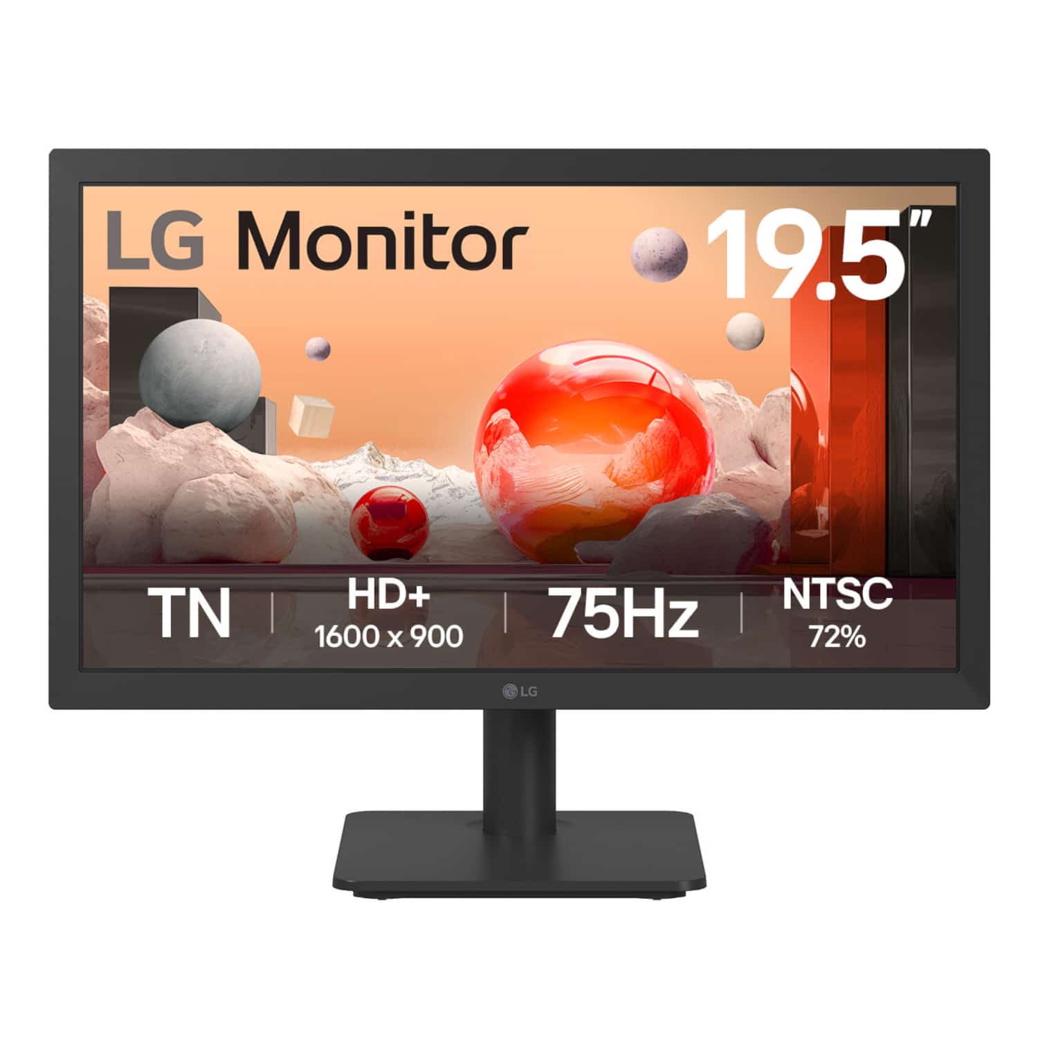 Lg Essential 20&Quot; Wsxga Tn Monitor 75Hz 1 Lg Essential 20&Quot; Wsxga Tn Monitor 75Hz