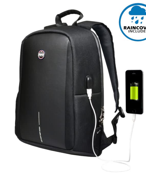 Port Designs Chicago EVO Anti-Theft 13-15.6" Backpack - Black
