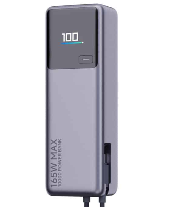 Xiaomi 165W Power Bank 10000mAh (Integrated Cable)-Silver