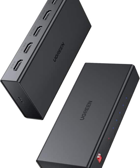 UGREEN HDMI 1×4 Video Splitter 4K – Black