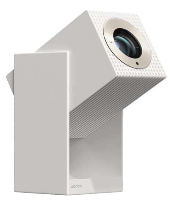 Wanbo Cube 2 Pro – 1080P 500ANSI Android 11 Smart Home Theatre Projector – White