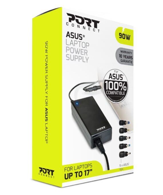 Port Connect 90W Notebooks Adapter Asus