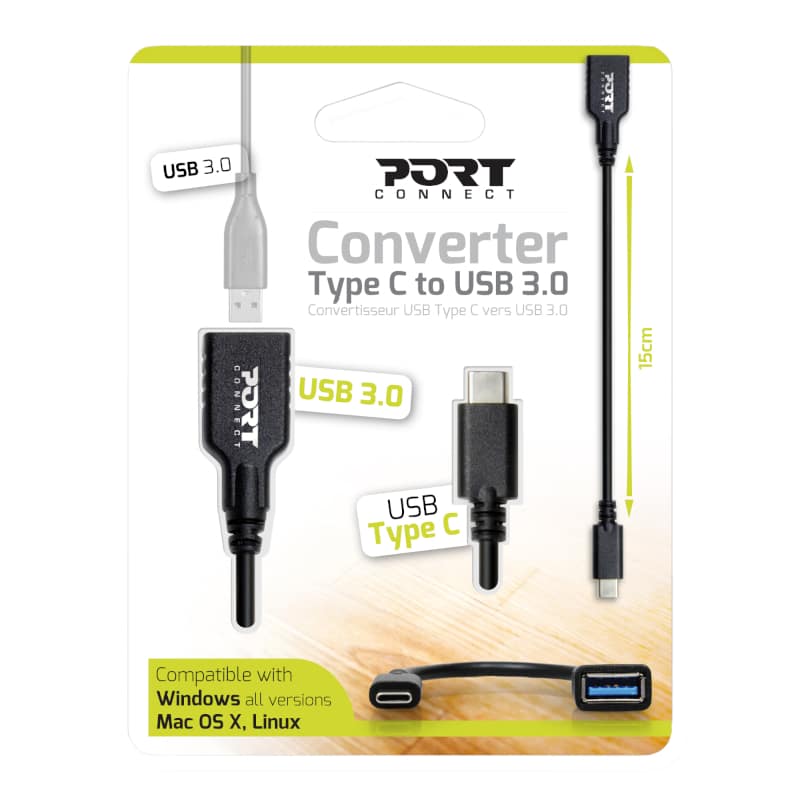 Port Type-C To Usb3.0 15Cm Adapter 1 Port Type-C To Usb3.0 15Cm Adapter