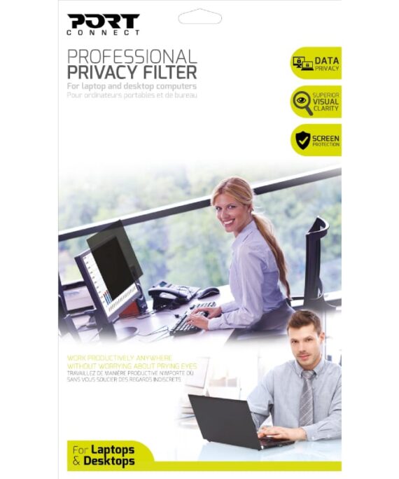 Port Connect 2D Gold Touchscreen Privacy Filter 12.5"