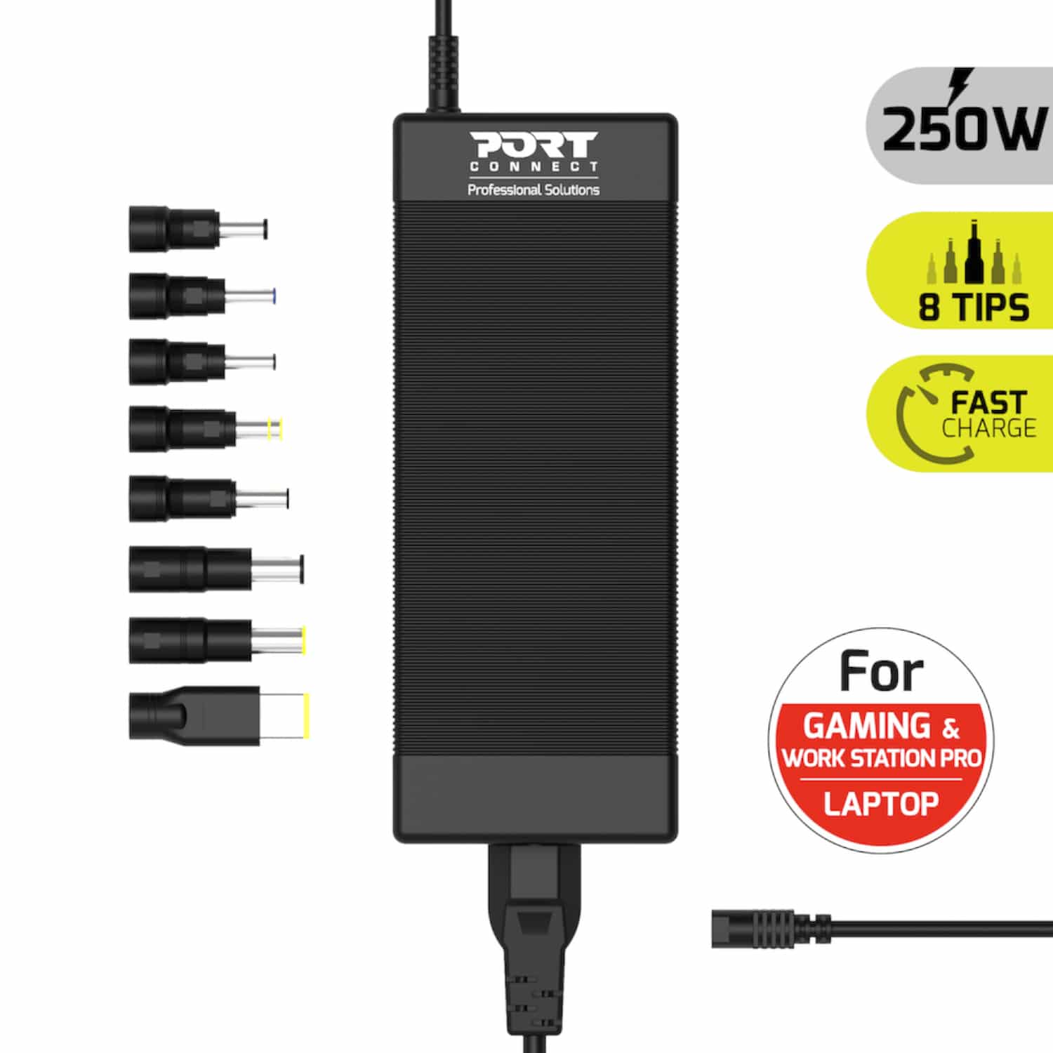 Port Connect 250W Universal Power Supply 1 Port Connect 250W Universal Power Supply