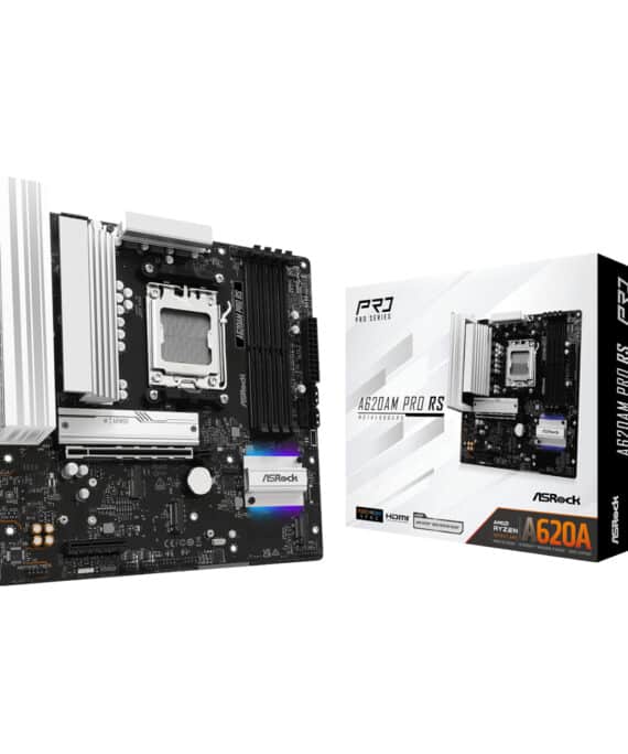 ASRock A620AM Pro RS AM5 M-ATX Motherboard