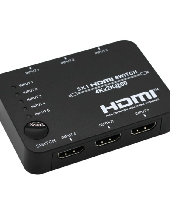 HDCVT SWITCH HDMI 2.0 5-1