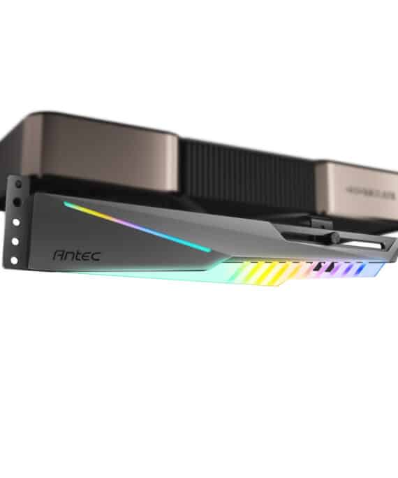 Antec Dagger ARGB GPU Support Bracket - Black