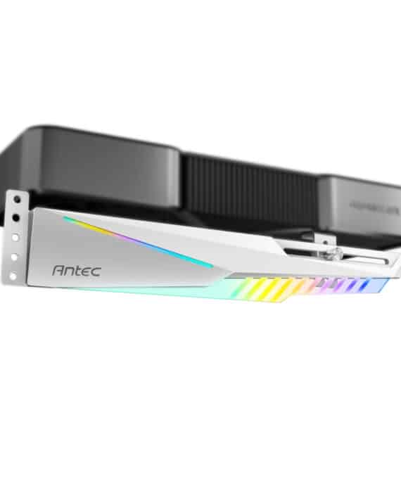 Antec Dagger ARGB GPU Support Bracket - White