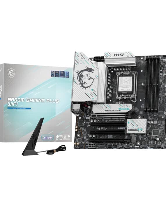 MSI B860M Gaming PLUS WIFI Intel LGA1851 DDR5 M-ATX Motherboard