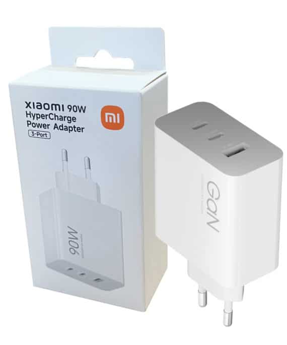 Xiaomi 90W HyperCharge 3-Port Fast Charger – White