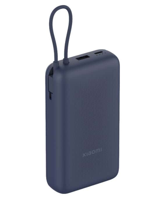 Xiaomi 33W Power Bank 20000mAh (Integrated Cable) – Blue