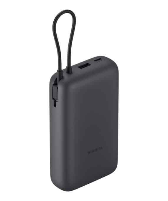 Xiaomi Power Bank 20000mAh (Integrated Cable) - Dark Grey