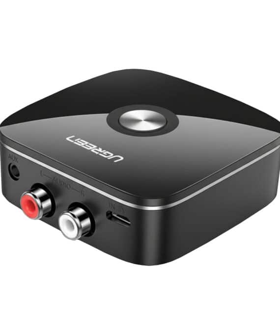 UGREEN CM106 Bluetooth 5.0 Receiver RCA Adapter - Black