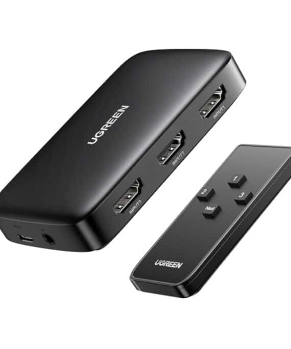 UGREEN CM332 3-in-1 HDMI 1.4 Switch 4K