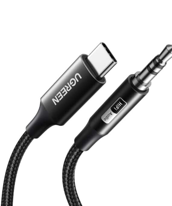 UGREEN USB Type-C to 3.5mm AUX Audio Cable 3M - Black
