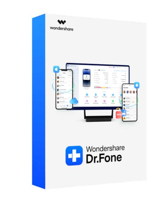 Wondershare Dr.Fone – Full Toolkit for Windows (Digital Perpetual License | 1-5 devices | 1 PC)