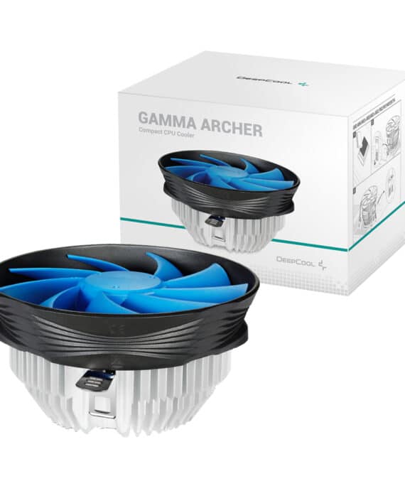 DeepCool Gamma Archer 120mm CPU Cooler - Black/Blue