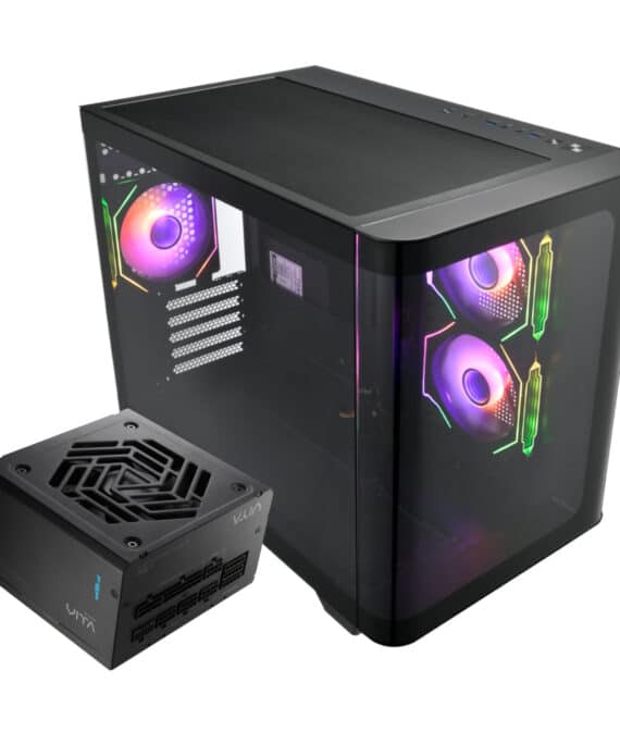 FSP S380 M-ATX ARGB Gaming Chassis and VITA GM 750W Power Supply Bundle