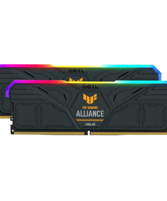 GeiL Gemini TUF RGB 32GB DDR5 6000MHz Desktop Gaming Memory Kit (2 x 16GB) – Grey