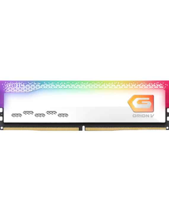 Geil Orion V RGB 16GB 6000MHz DDR5 Desktop Gaming Memory - White