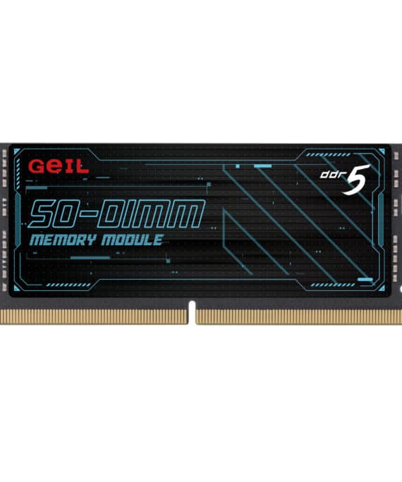 GeIL Pristine 8GB DDR5 5600MHz Notebook Memory – Black