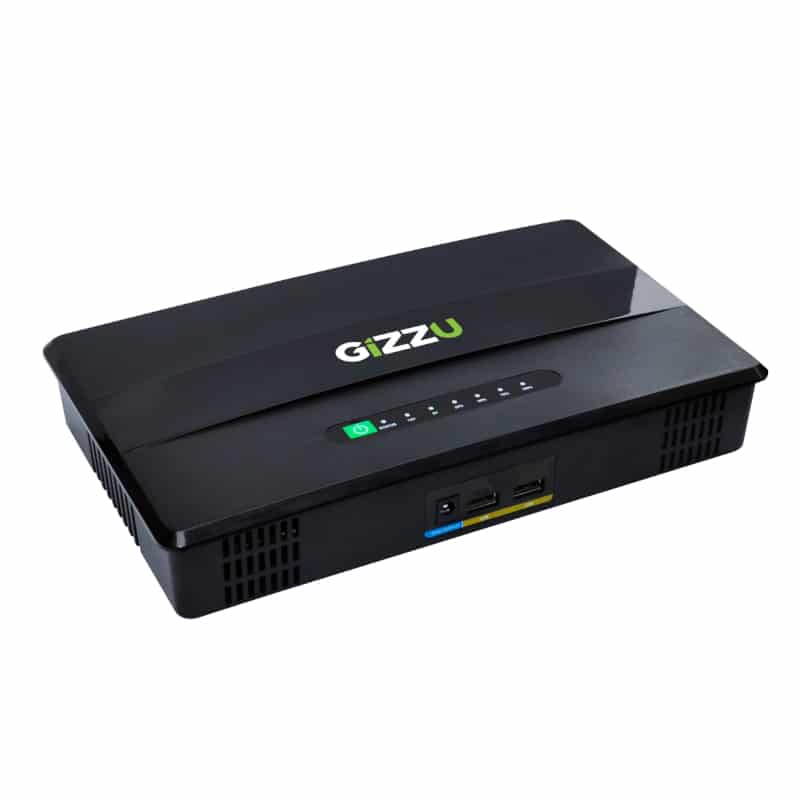 Gizzu 60W 65Wh 17600Mah Mini Poe Dc Ups Lithium - Black 1 Gizzu 60W 65Wh 17600Mah Mini Poe Dc Ups Lithium - Black