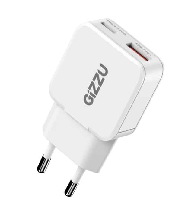 Gizzu 2-Port 30W GaN Wall Charger