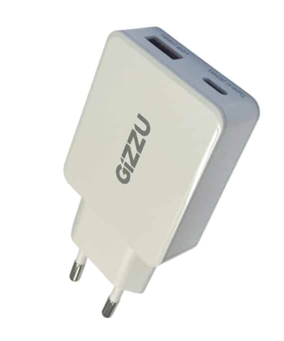 Gizzu 2-Port 65W GaN Wall Charger