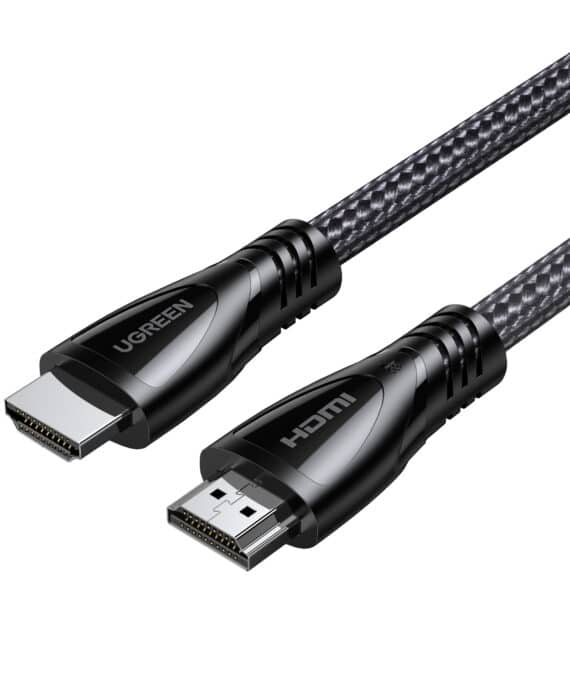 UGREEN HDMI 2.1 Male to Male Cable 5M (8K@60Hz | 4K@120Hz) – Black