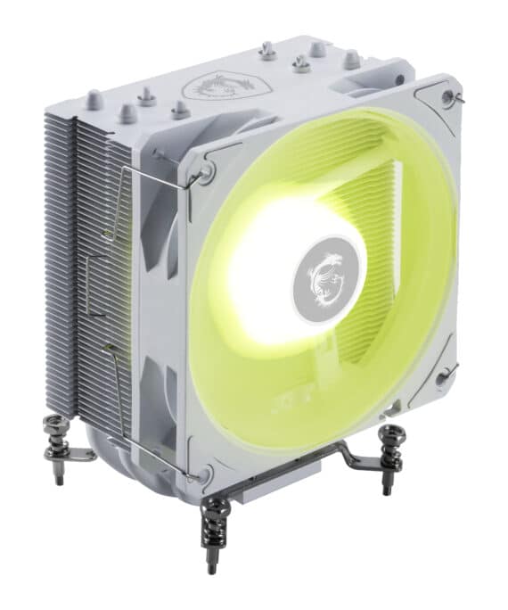 MSI MAG Corefrozr AA13 120mm CPU Air Cooler - White