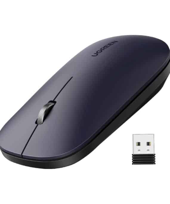 UGREEN Portable 2.4GHz Wireless Mouse - Black