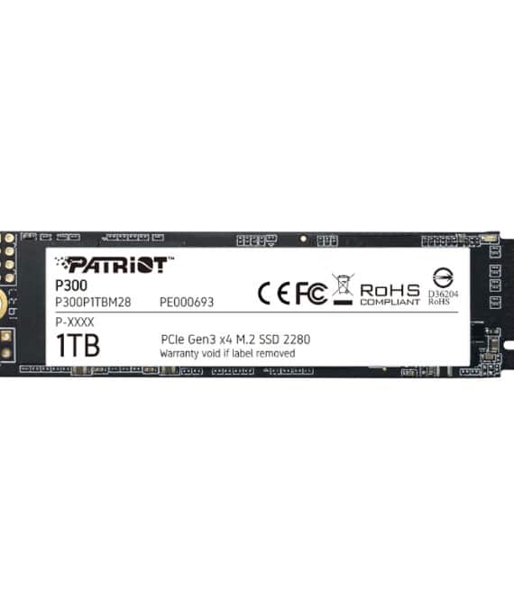 Patriot P300 1TB M.2 PCIe NVMe SSD