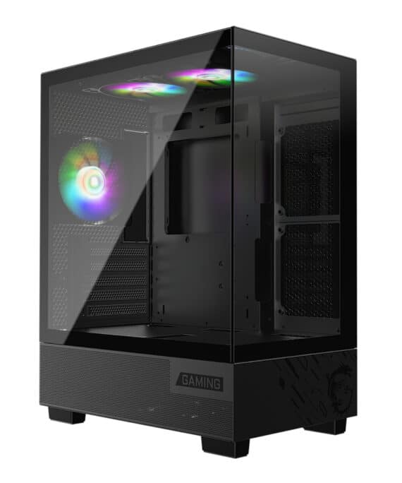 MSI PAG PANO M110A Micro-ATX Gaming Chassis – Black