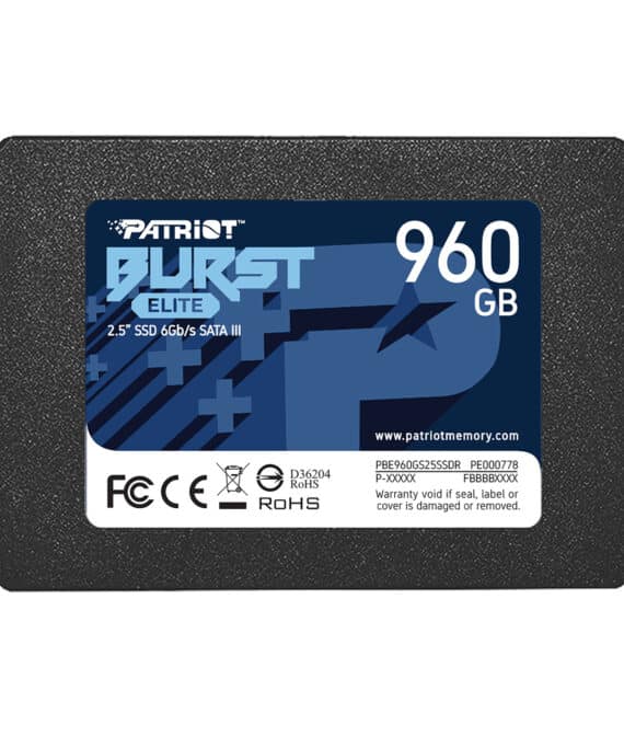 Patriot Burst Elite 960GB 2.5" SATA III SSD